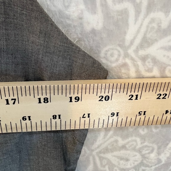 Context Gray Dress Work Dressy Elegant Professional 14 Comfortable Fitted EUC XL - Picture 4 of 9